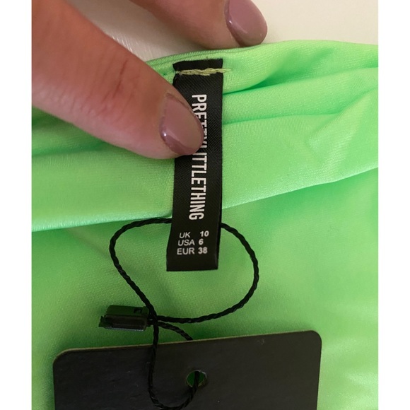 High waisted bikini with bandeau top - Picture 3 of 3